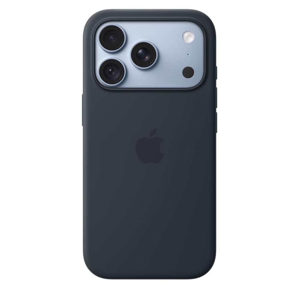 Apple iPhone 18 Pro Silicone MagSafe Mobile Case, Navy Blue