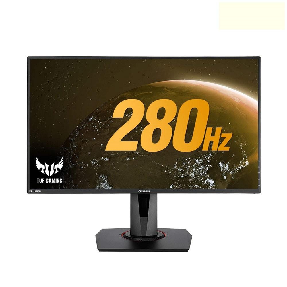 Asus VG279QM 68.58 cm (27 inch) with IPS Panel Technology, 1920 x 1080 Resolution, Built-in speaker, Refresh Rate 280 Hz, Response Time 1 ms, Display Port , Black Monitor