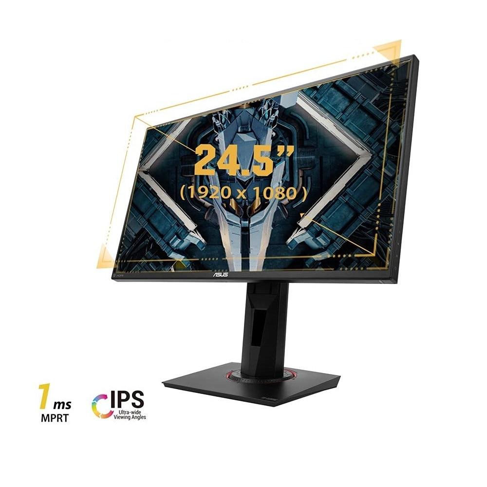 Asus VG259QR 62.23 cm (24.5 inch) with IPS Panel Technology, 1920 x 1080 Resolution, Built-in speaker, Refresh Rate 165 Hz, Response Time 1 ms, Black Monitor-2