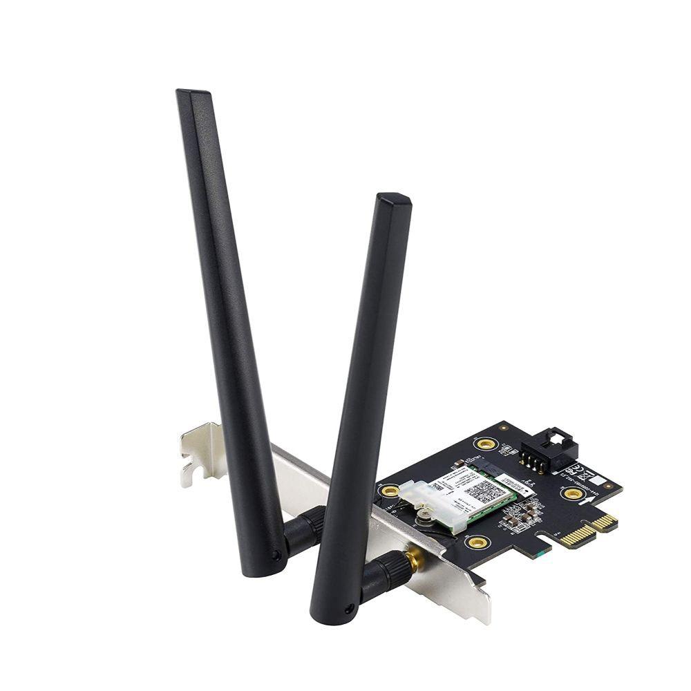 Asus AX3000 Dual Band PCI-E WiFi 6 (802.11ax) Wifi Adapter, Bluetooth 5.0, WPA3 network security, OFDMA and MU-MIMO