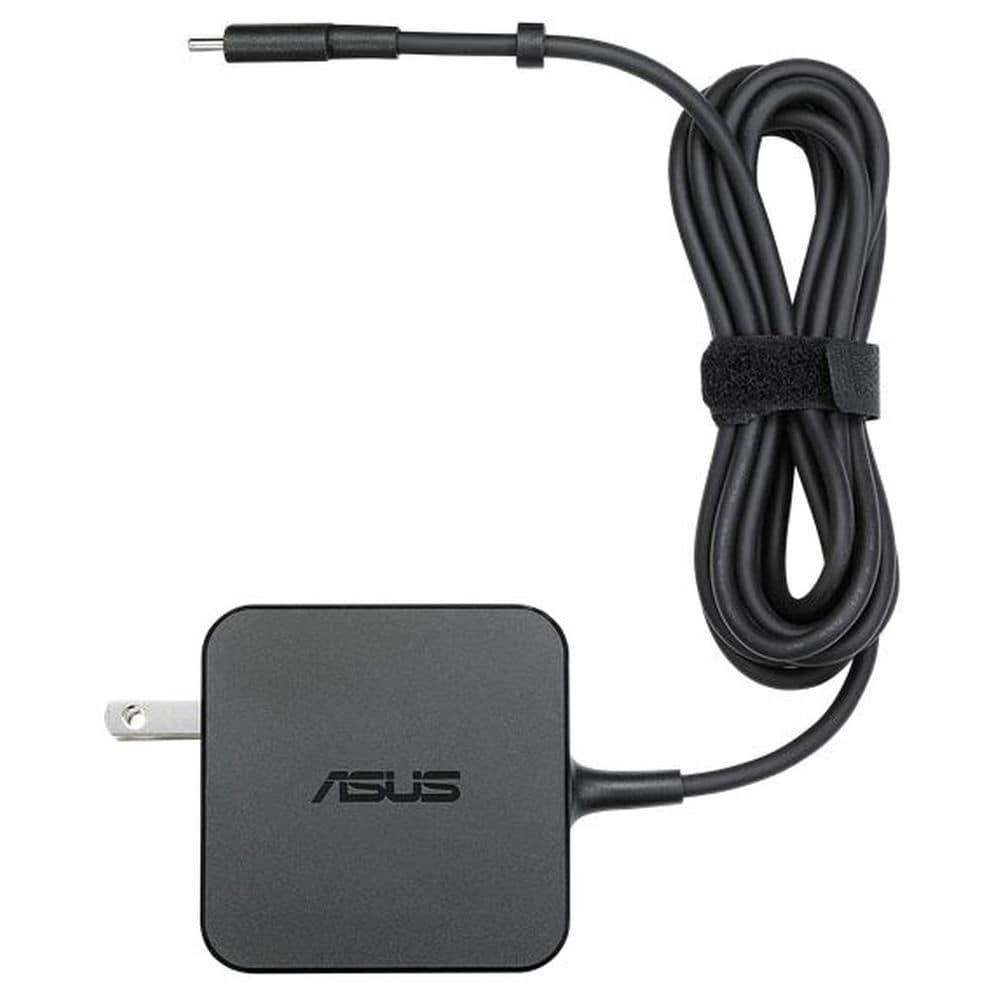 Asus AC65-00 USB Type-C Laptop Adapter with 65 Watt Output Power, Black