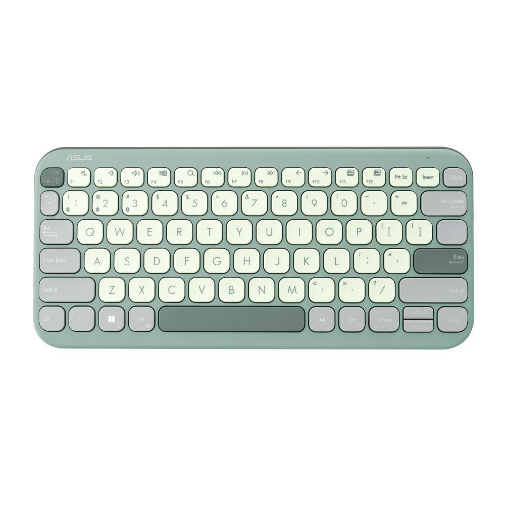 Asus Marshmallow Wireless Keyboard, KW100, Green