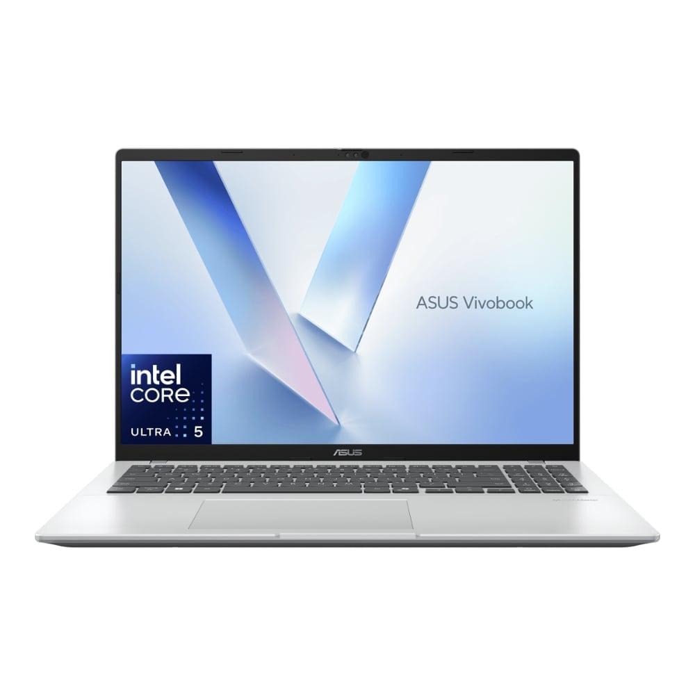 Asus VivoBook 16 X1607CA-MB142WS Thin & Light Laptop (Intel Core Ultra 5 Processor 225H/16 GB/512 GB SSD/Intel Graphics/Windows 11 Home/MSOffice/WUXGA), 40.64 cm - 16 inch, Cool Silver