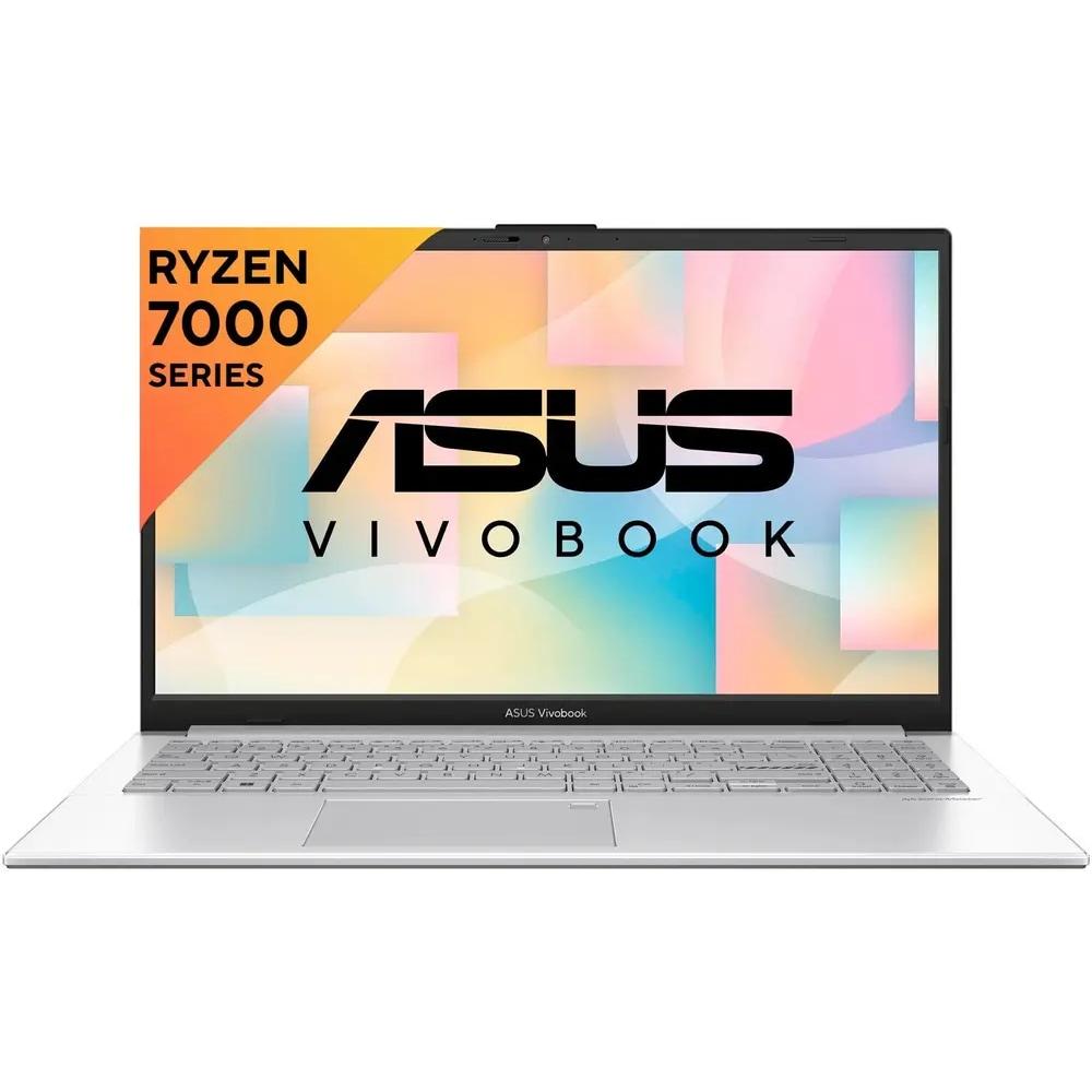Asus Vivobook Go15 E1504FA-NJ5541WS Standard Laptop (AMD Ryzen 5 7520U Processor/16 GB/512 GB SSD/AMD Radeon Graphics/Windows 11 Home/MSOffice/Full HD), 39.62 cm - 15.6 inch, Cool Silver