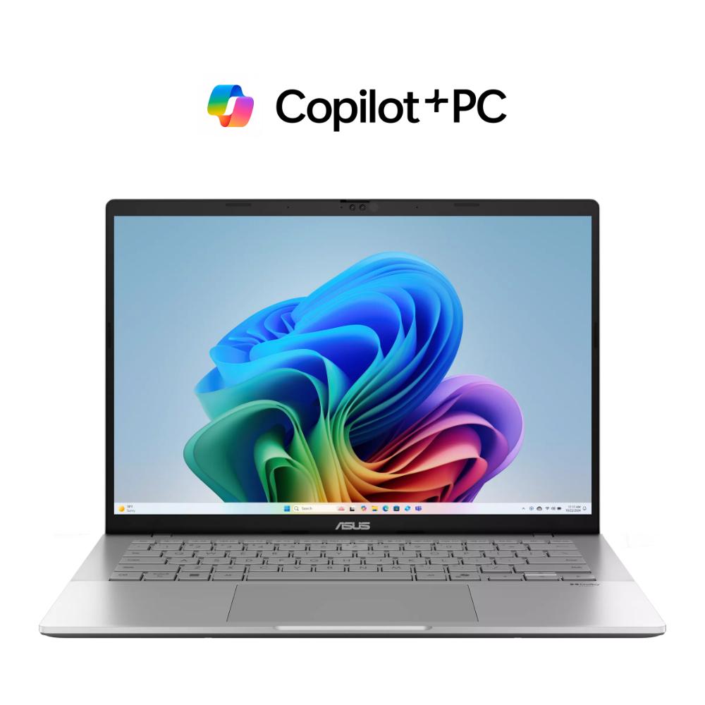 Asus Vivobook S14 M3407KA-SF2501WS Standard Laptop (AMD Ryzen AI 5 330/16 GB/512 GB SSD/AMD Radeon Graphics/Windows 11/Microsoft Office Home 2024/WUXGA OLED), 35.56 cm (14 inch), Cool Silver