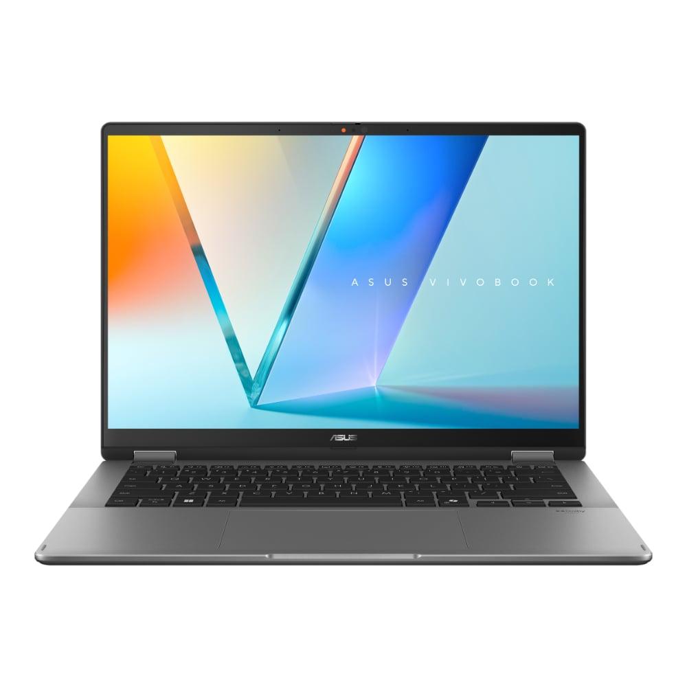 Asus Vivobook 14 Flip TP3407SA-SG183WS Standard Laptop (Intel Core Ultra 5 Processor/16 GB/512 GB SSD/Intel Arc Graphics/Windows 11/Microsoft Office Home 2024/OLED), 35.56 cm (14 inch), Matte Gray