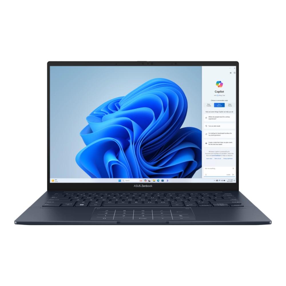 Asus Zenbook 14 UX3405CA-QL1016WS Standard Laptop (Intel Core Ultra 9/32 GB/1 TB SSD/Intel Arc Graphics/Windows 11/Microsoft Office Home 2024/WUXGA OLED), 35.56 cm (14 inch), Ponder Blue