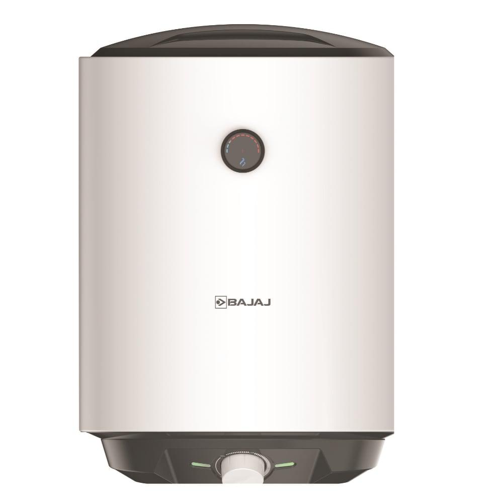 Bajaj Shakti Pro Storage Geyser 25 L, 5-Star Rated, Wall Mount, DuraAce Tank, DuraCoat Heating Element, Multiple Safety Systems, Child Safety Mode, High-Rise Suitable, 4 Years Warranty, White