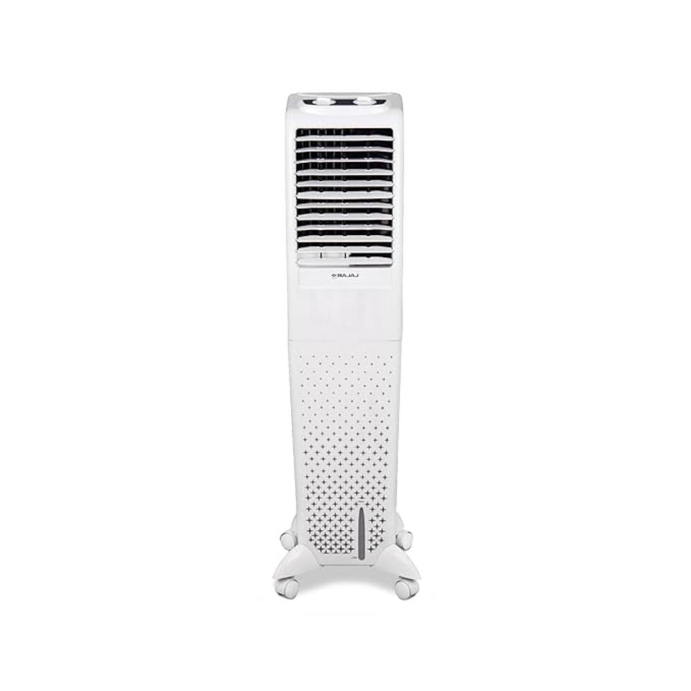Bajaj TMH 48 L Tower Cooler, White & Black