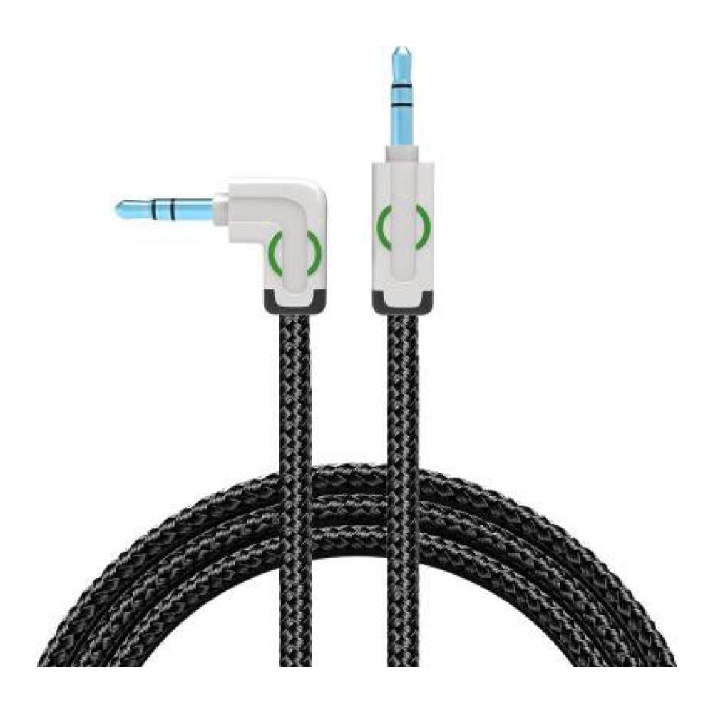 Bandridge SMU00079 1.5 m 3.5 mm AUX Cable, Black