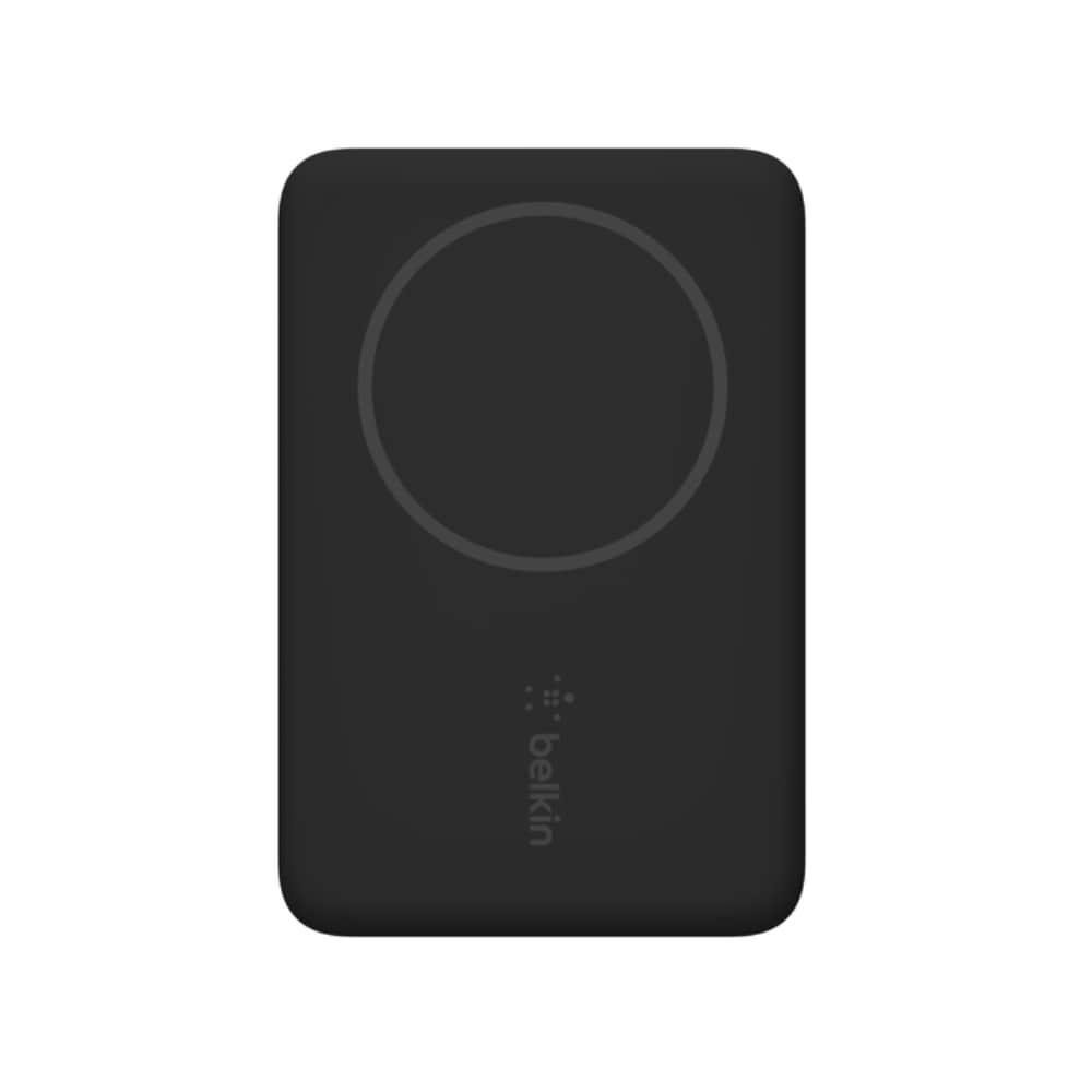 Belkin 2500 mAh Magnetic MagSafe Compatible Wireless Power Bank, BPD002btBK, Black