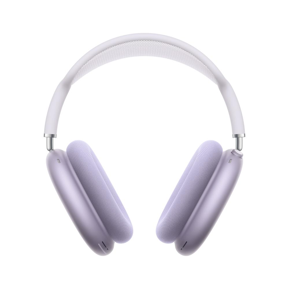 Apple AirPods Max Wireless On-Ear Bluetooth Headphones with Pro-level Active Noise Cancellation, Personalised Spatial Audio with dynamic head tracking (Purple)