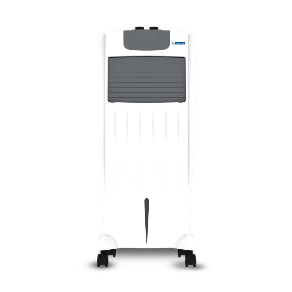 Bluestar Premia Tower Cooler, 35 L, White and Cool Grey