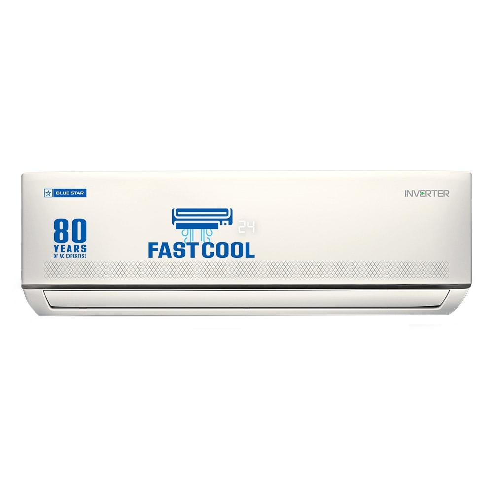 BLUESTAR 1.5 Ton 3 Star 5 in 1 convertible Inverter Split AC -IC318MNU (100% copper, 4 way swing, Cooling Mode, Turbo Cool, Comfort sleep, 2023 launch)