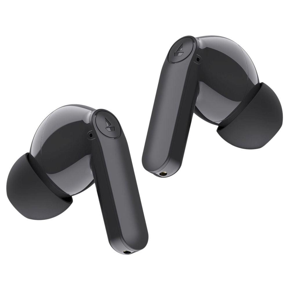 boAt Airdopes 138 PRO TWS Earbuds with 11 mm Drivers, 45 Hrs Playback, ASAP Charge & Quad Mic ENx Tech (Active Black)
