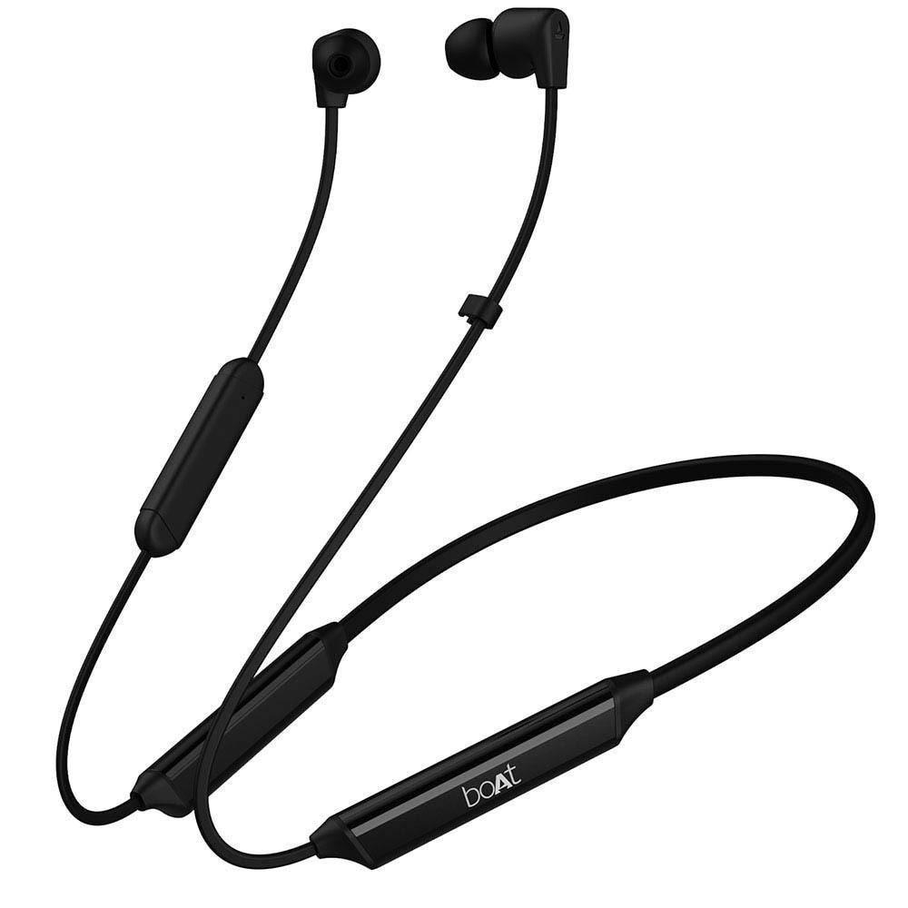 boAt Rockerz Trinity Wireless Neckband Bluetooth Earphone,Black