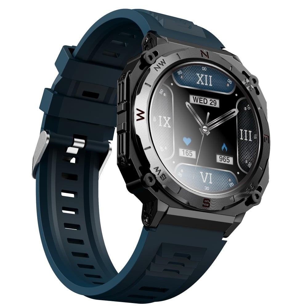boAt Enigma X500 with Bluetooth Calling, 3.63 cm (1.43 Inch) AMOLED Display, IP68 Dust, Sweat and Splash Resistance, HR, SpO2 and Sleep Monitoring, 100 plus Sports Modes, Multiple Watch Faces (Teal Green)