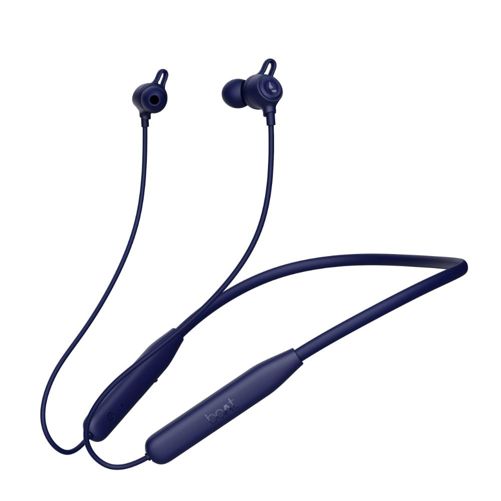 boAt Rockerz 109 with 40 hrs playback,ENx Technology, BEAST Mode (60ms), Magnetic buds, Dual Pairing, ASAP Charge, IPX5 Water Resistance (Cool Blue)