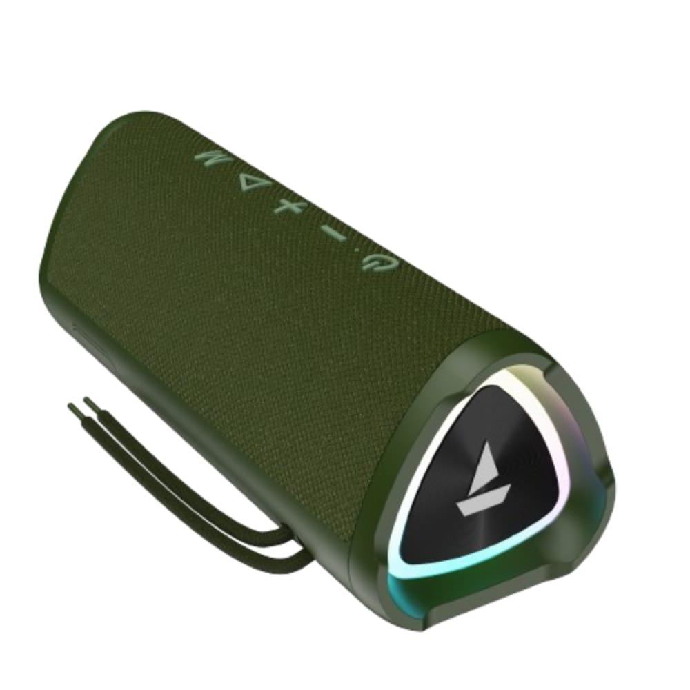 boAt Stone 750 12 W Portable Bluetooth Speaker 12 Hours of Total Playtime, Multi-Compatibility : Bluetooth v5.3, TF & AUX, Instant Voice Assistant and Built in Mic (Moss Green)