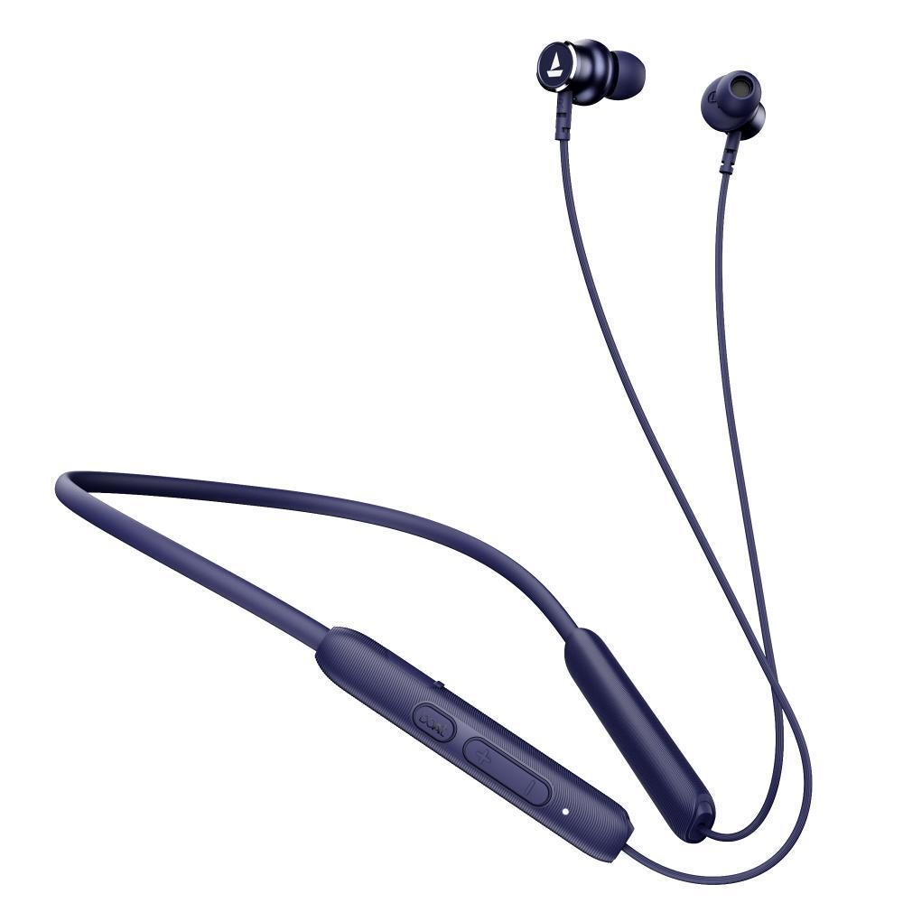 boAt Rockerz 195v2 Pro Bluetooth Neckband with Upto 30 Hours Total Playback, ENx Technology, ASAP Charge, Bluetooth v5.2 and Beast Mode (Deep Blue)