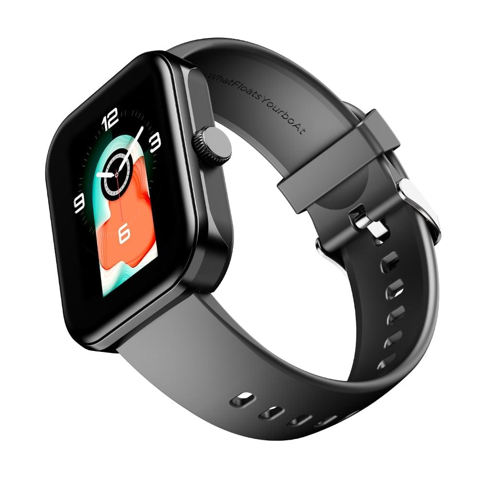 boAt Ultima Call Max Smart Watch with 5.08 cm (2 inch) Big HD Display, Advanced Bluetooth Calling, 100+ Sports Modes, Multiple Watch Faces, IP68 Rated, Heart Rate & Blood Oxygen Monitoring, Sedentary Alerts (Active Black)