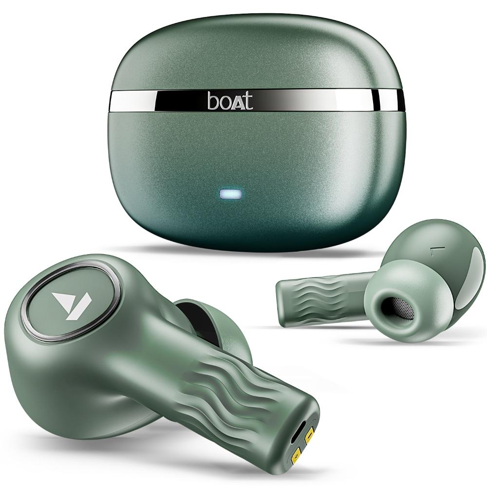 boAt Nirvana Ion ANC Truly Wireless in-Ear Earbuds with Up to 32 dB Active Noise Cancellation, 120 Hrs Playback, Crystal Bionic Sound Powered by Hifi, Beast Mode, ENx Tech, Hearables App (Nothern Lights)