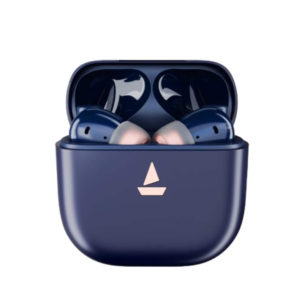 boAt Nirvana Nebula with upto 50 Hrs Playtime, ANC upto 35 dB, Dolby Audio, AI ENx Technology & In-Ear Detection (Interstellar Blue)