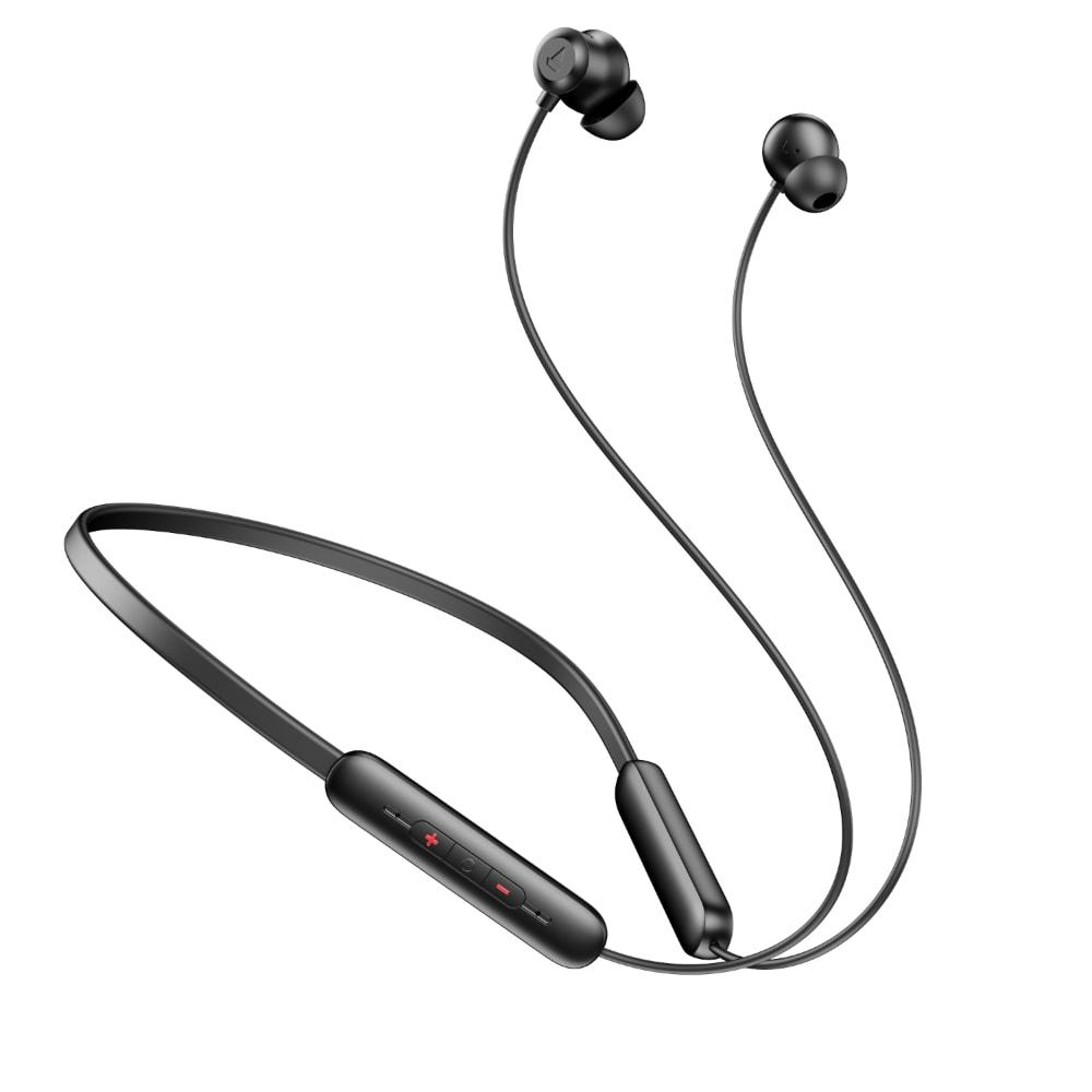 boAt Rockerz Summit In Ear Neckband with 30 Hours Battery, ENx Tech, IPX5 Resistance, 10 mm Drivers with boAt Signature Sound (Classic Black)
