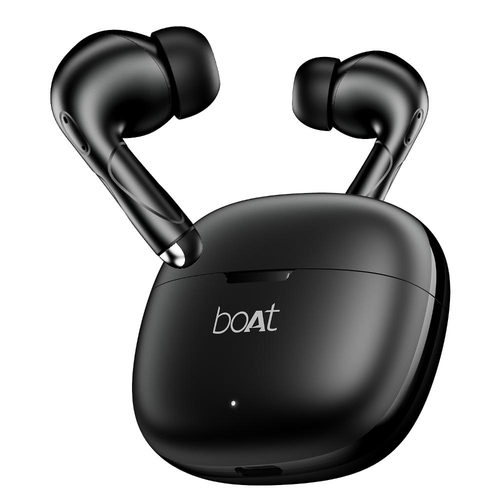 boAt Airdopes Pulse, 50 H Battery, ENx Tech, Beast Mode, ASAP Charge, Bluetooth Earbuds, TWS Ear Buds Wireless Earphones with mic (Shadow Black)