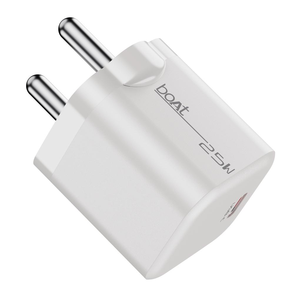 boAt 25 W PD Mobile Charger, Pearl White