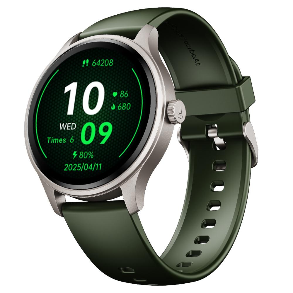 boAt Lunar Discovery Neo Smartwatch (Olive Gold)