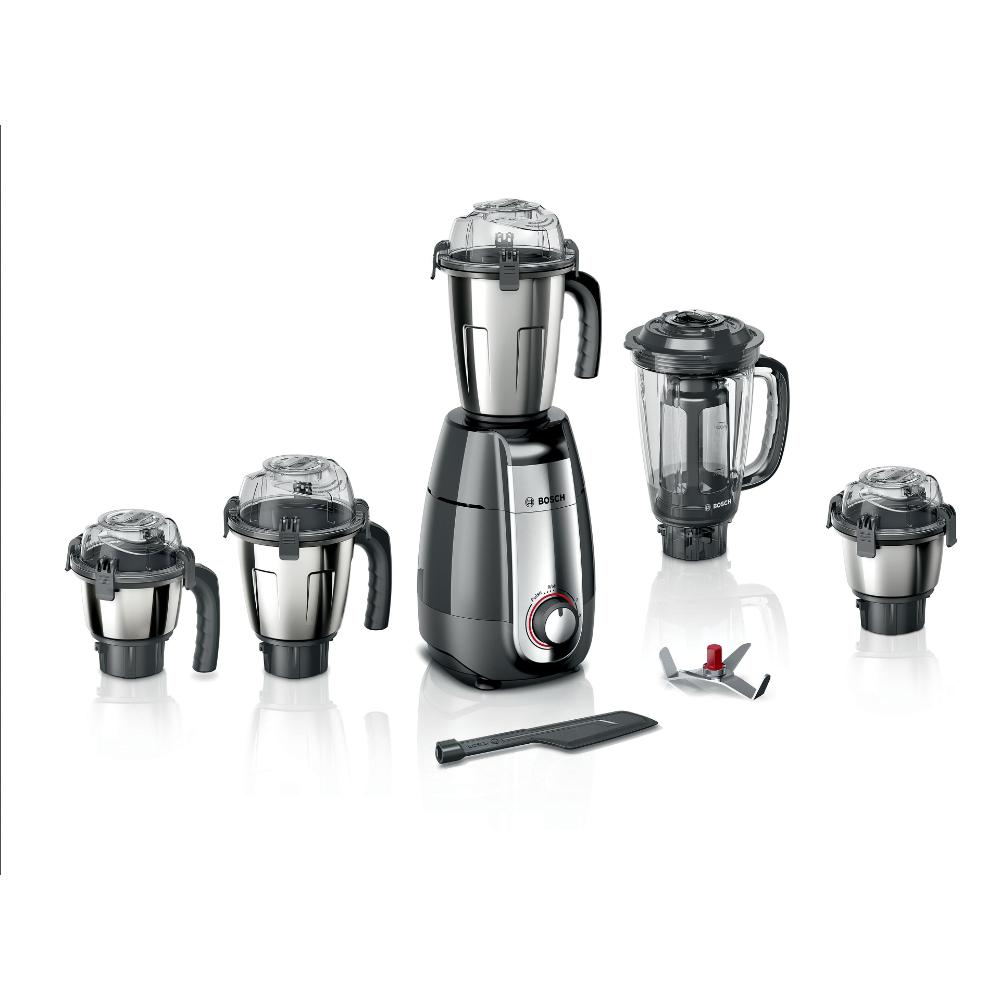 Bosch 4 Jar 1000 W Mixer Grinder, Grey, MGM8842GIN