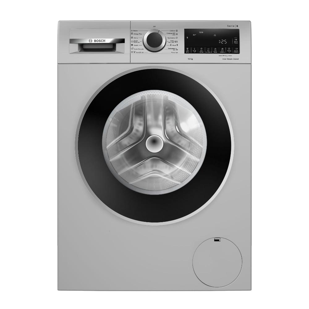 Bosch 10 Kg Fully Automatic Front Loading Washing Machine, Silver, WGA252ZSIN