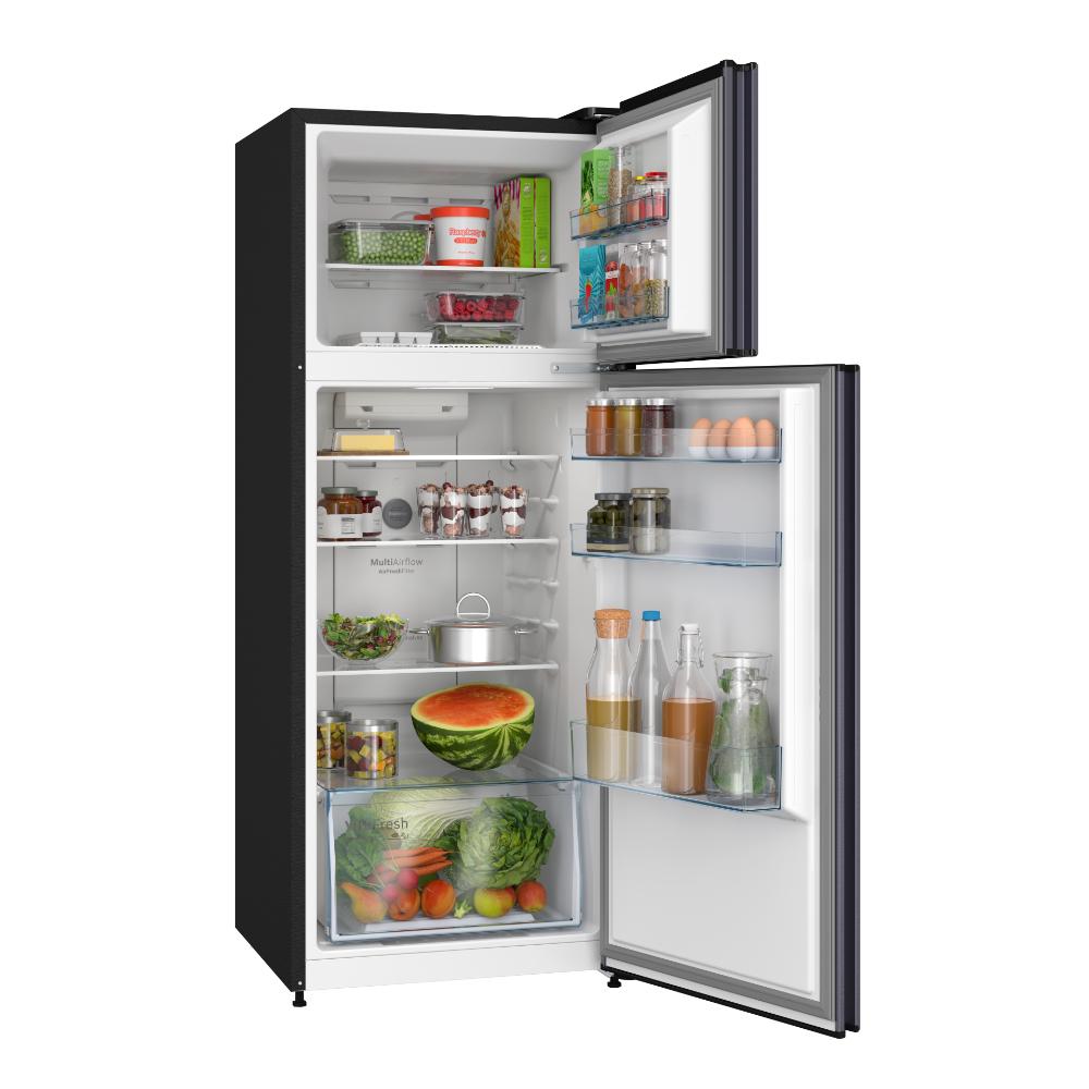 Bosch 243 L Frost Free Double Door Refrigerator, CTN27U11VI, Dark Lake