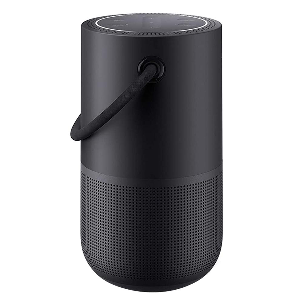 Bose Portable Home Speaker, Upto 12 hrs of playtime, Spacious 360 Sound, Powerful Bass, Water-Resistant, Wi-Fi and Bluetooth Connectivity, Multi-Room Functionality, Control With Voice, Triple Black-2