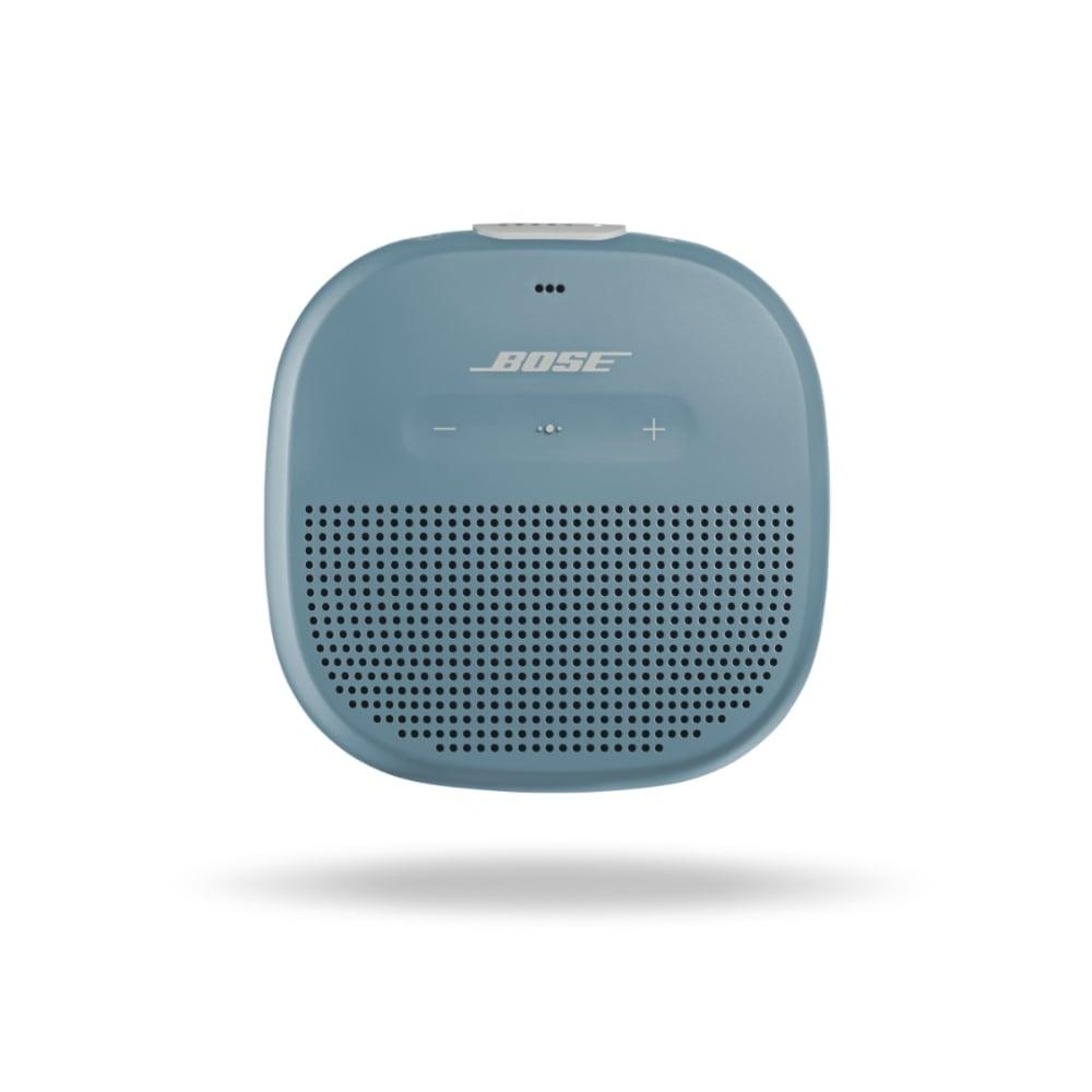 Bose Soundlink Micro Wireless Bluetooth Speaker, Upto 6 Hours of Playtime, IP67 Water Proof & Dust Proof, Multi Pair, High-Quality Audio, One App Control, Stone Blue