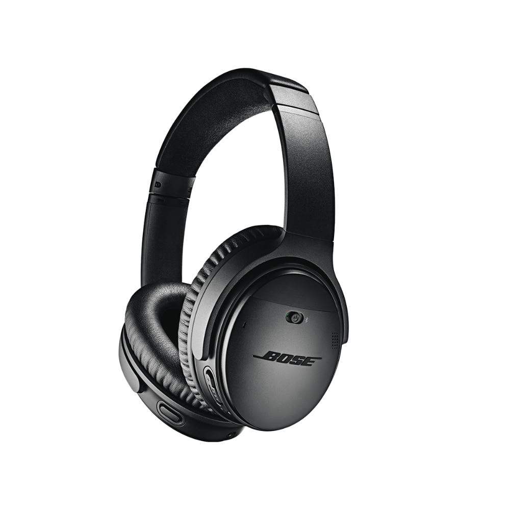 Bose Quietcomfort Wireless Headphones, Upto 24 Hours of Playtime, Acoustic Noise Cancellation, Bluetooth v5.1, Voice Assistant, Volume-Optimised EQ, Black