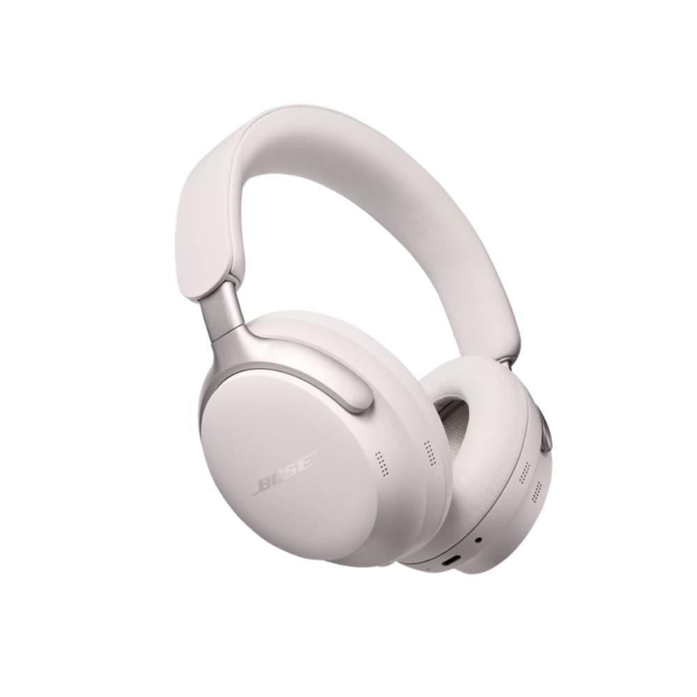 Bose Quietcomfort Ultra Headphones, Upto 24 Hours of Playtime, Noise Cancellation, Bluetooth v5.3, White Smoke