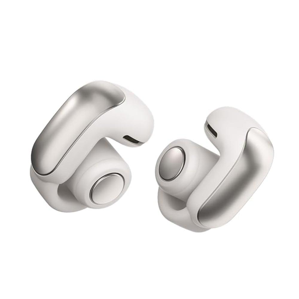Bose New Ultra Open Earbuds with OpenAudio Technology, Open Ear Wireless Earbuds, Up to 48 Hours of Battery Life, White