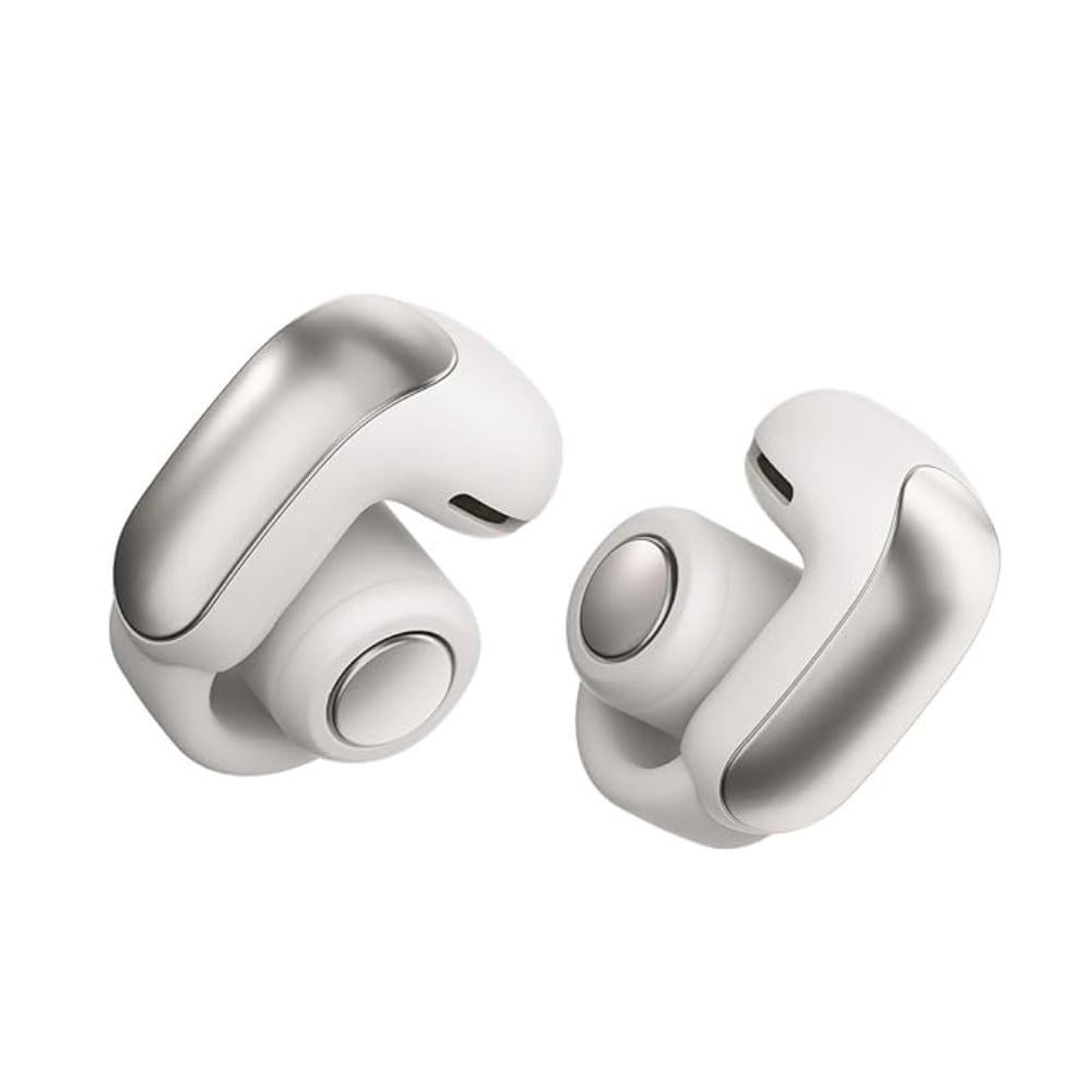 Bose New Ultra Open Earbuds with OpenAudio Technology, Open Ear Wireless Earbuds, Up to 48 Hours of Battery Life, White