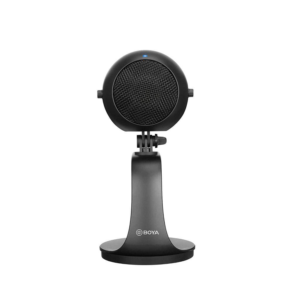 Boya BY-PM300 Cardioid USB Microphone For home studio recording, podcasting, vocal performance (Black)