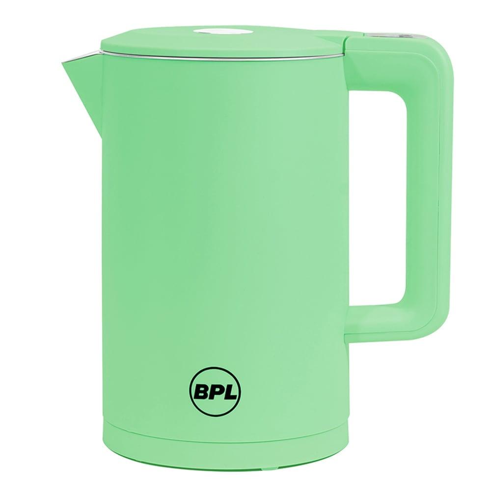 BPL 1.7L 2000W Electric Kettle with Digitally Controlled 4-level Temperature Settings, Food Grade Stainless Steel, Cool Touch Body, Dry Boil Protection, Auto Shut-off, 2 Years Warranty, Pista Green