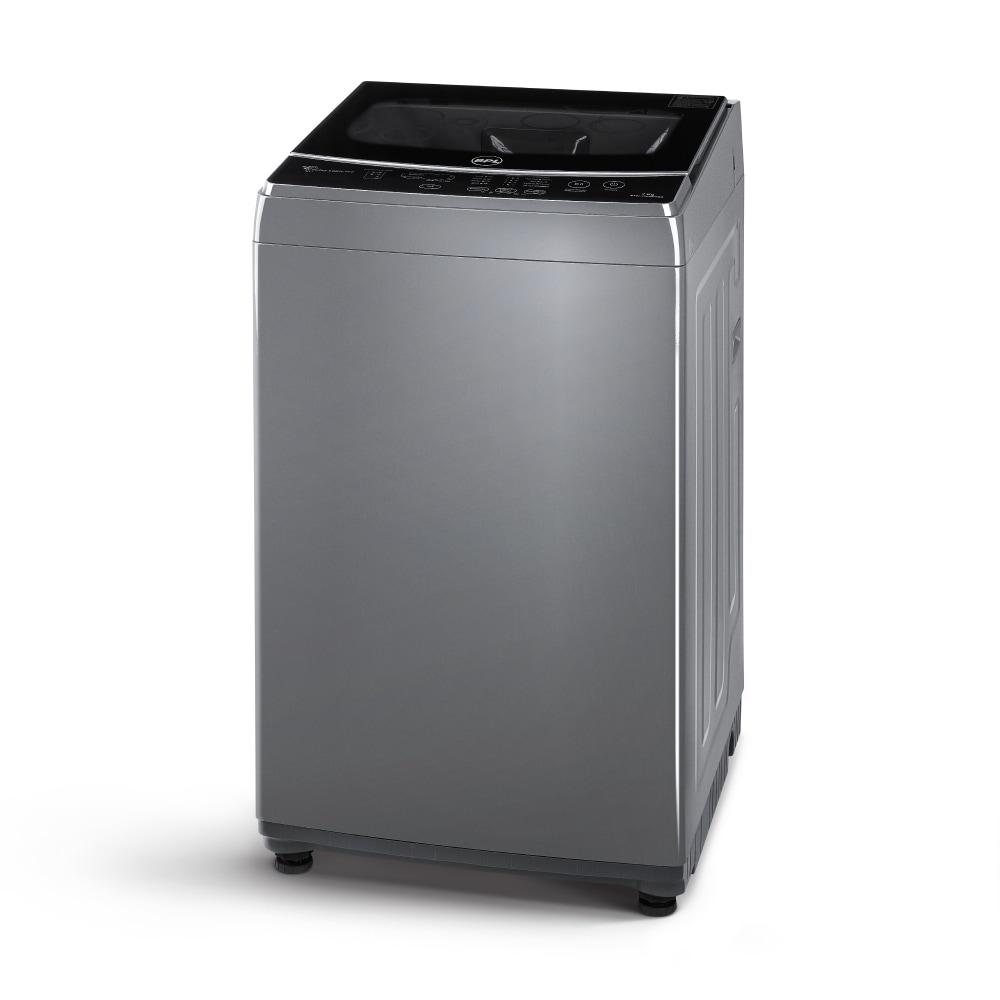 BPL 8 Kg Fully Automatic Top Loading Washing Machine with iClean, Fault Check Display, BTW-8000MXSG Silver Grey