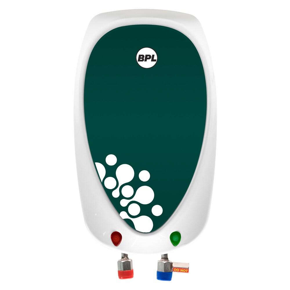 BPL PX, BWHIPV0013, 3 Litres, 3000 Watts, Instant Water Heater, Shock-proof Outer Body, Suitable for High Rise Building, Function Indicator Light, Auto Shut-off, 2 Years Warranty, Green