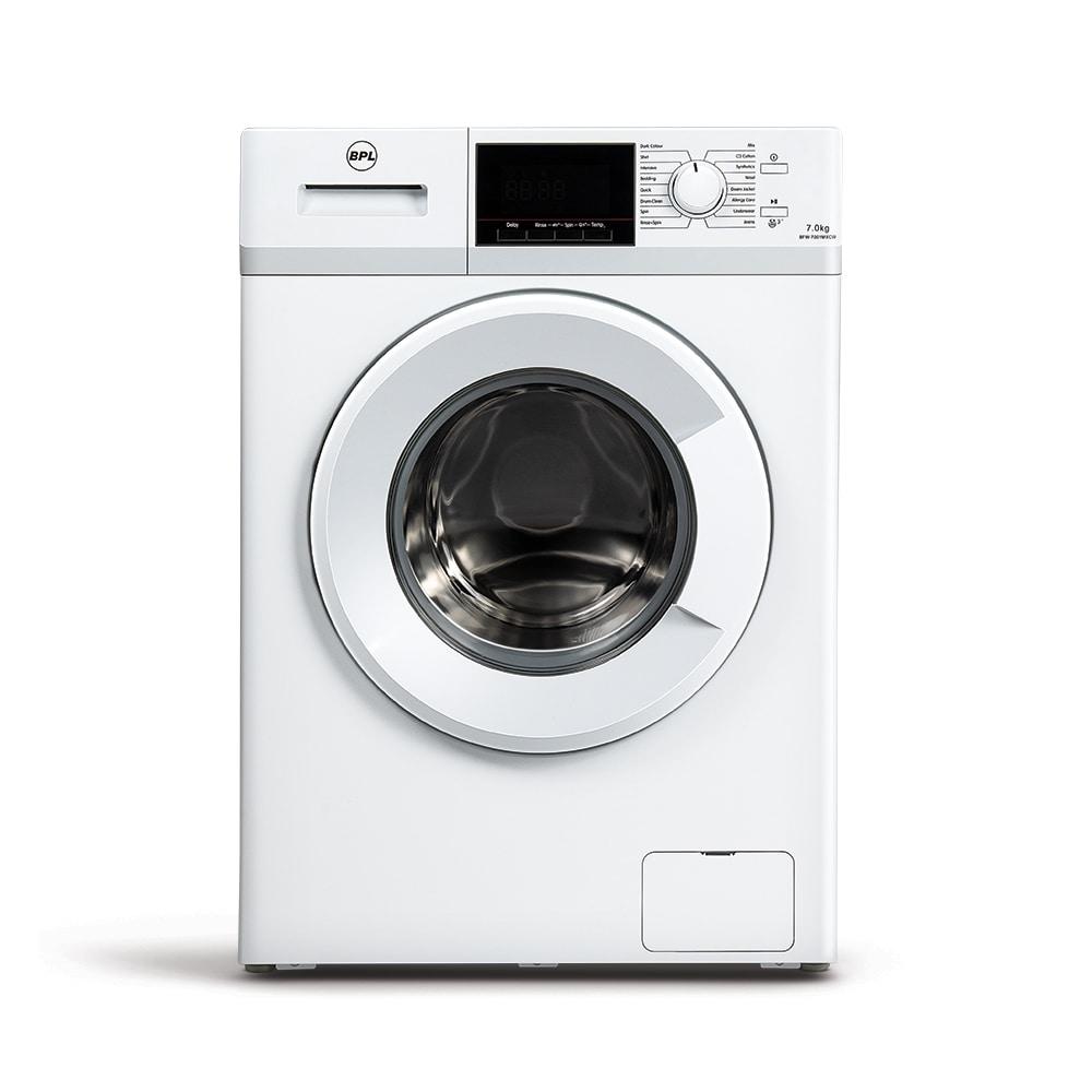 BPL 7 Kg Front Loading Fully Automatic Washing Machine with Promax Inverter Motor, GermKill Mode (BFW-7001MXCW)
