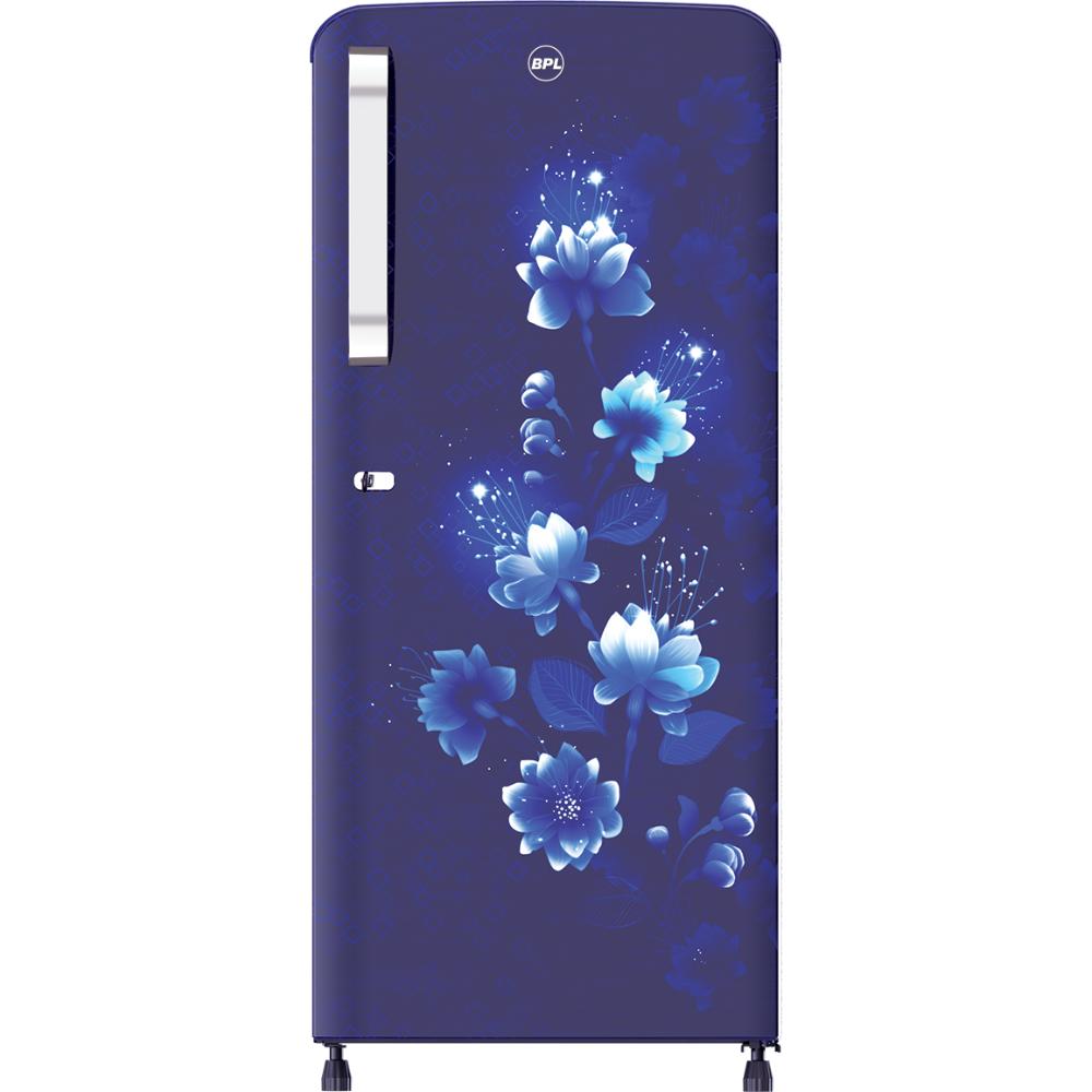 BPL 187 L 3 Star Single Door Direct Cool Refrigerator with 90 Mins Fast Freezing Technology, 10 Days Milk Preservation, vFresh Technology, Begonia Blue, BRD-F210ECPCBS