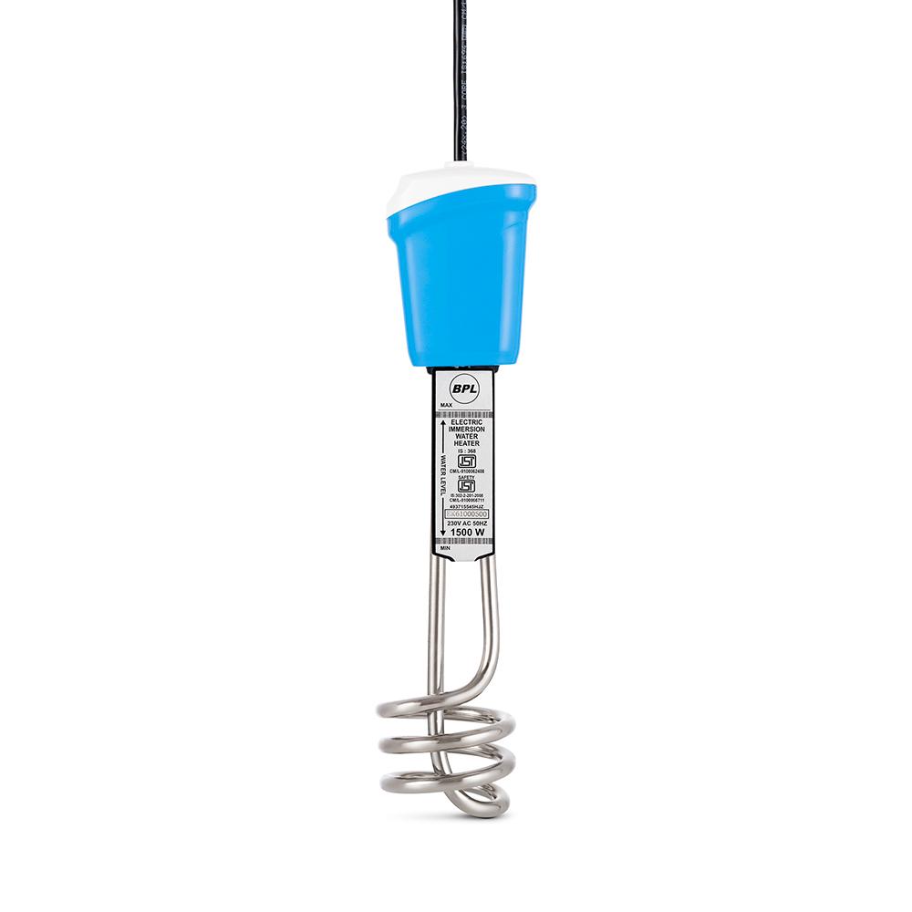 BPL Immersion Water Heater 1500 W, BIMH1500WP, Blue