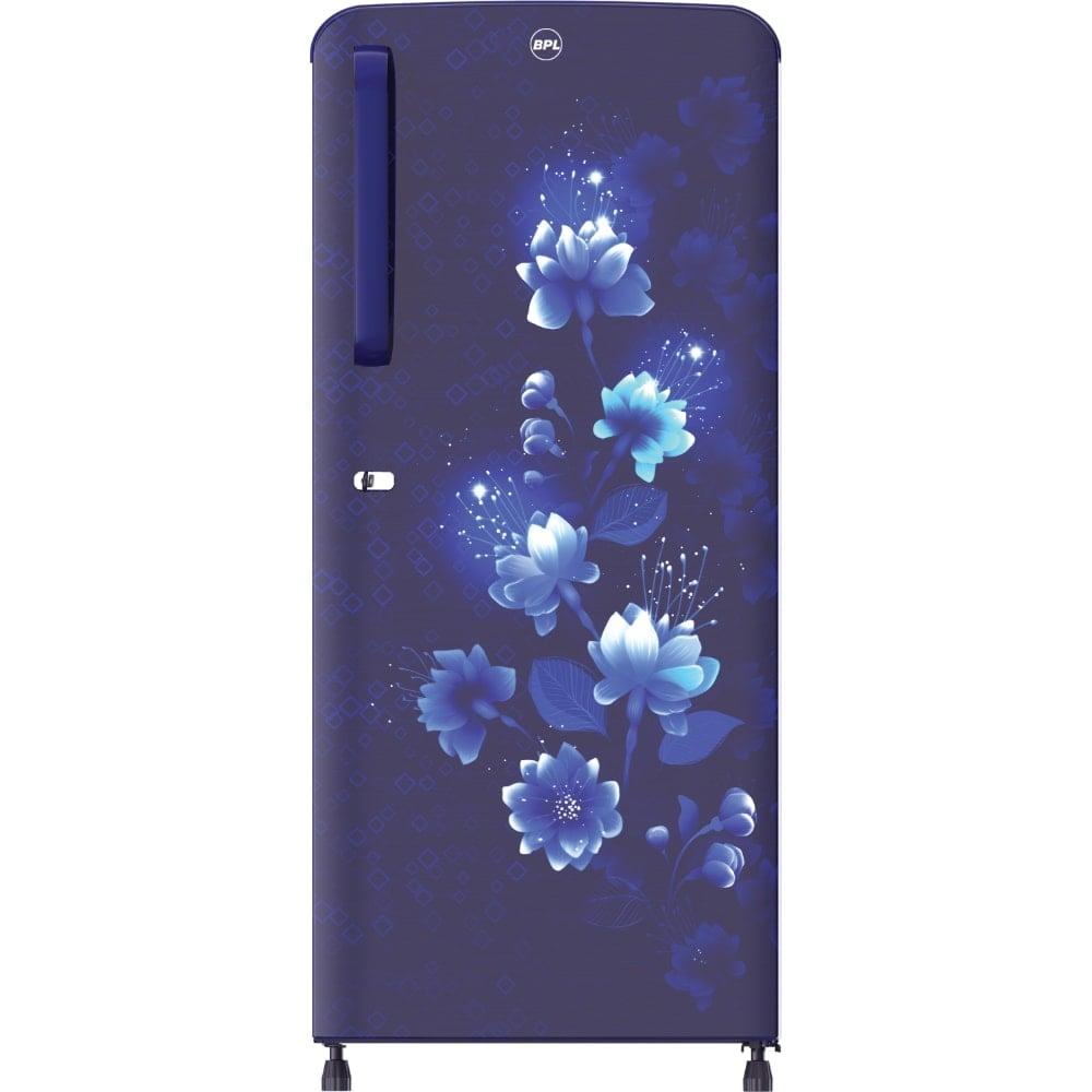 BPL Prime Fresh 187 L 2 Star Direct Cool Single Door Refrigerator, Begonia Blue, BRD-F210EBPCBS