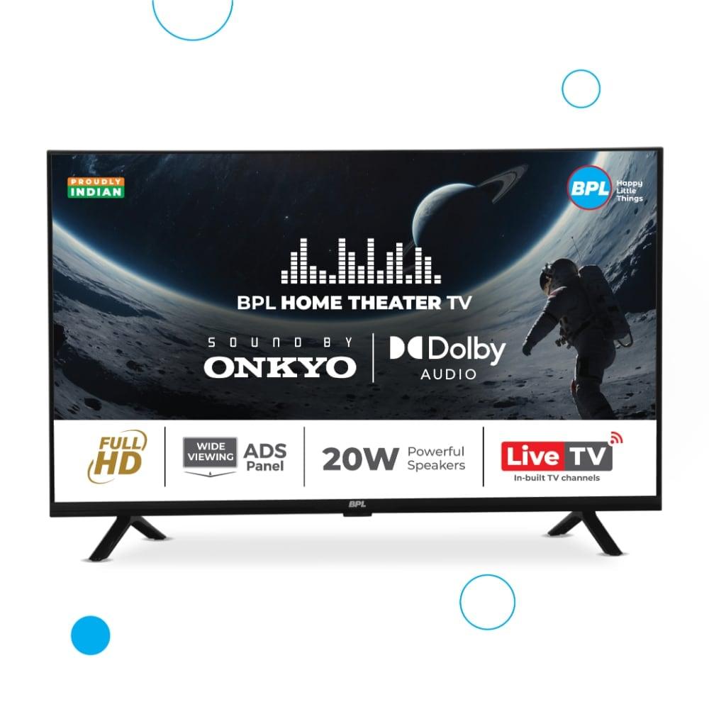 BPL 40 FHD HOME THEATRE ONKYO TV 40FF2340 with ADS Panel, Sound By Onkyo & Dolby Audio