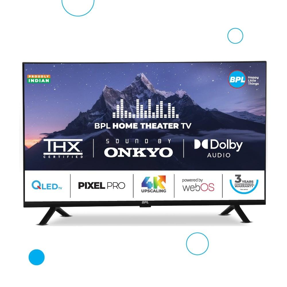 BPL 50 QLED HOME THEATRE ONKYO WTV 50QF7540 with THX Certified, Sound by Onkyo, Dolby Audio